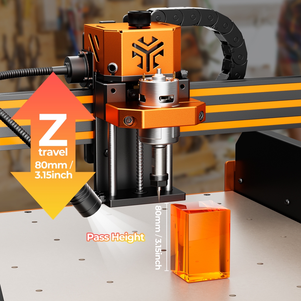 Woodworking Manufacturing - ACMER Ascarva 4S CNC Milling Router