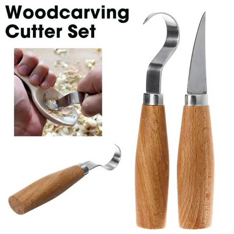 Woodworking Studio - Wood Carving Knife Chisel Hook Knife