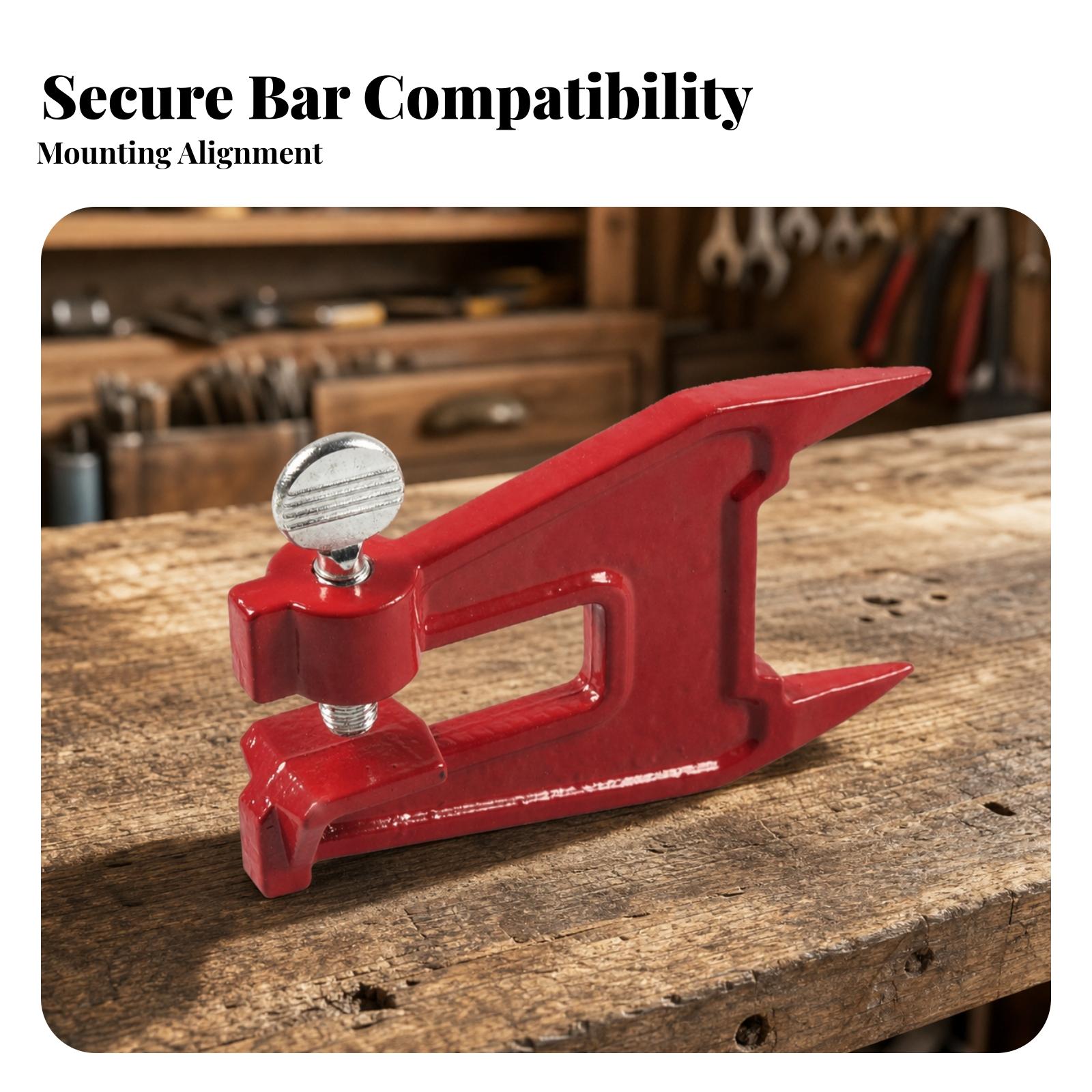 Woodworking Workshop Design - Metal Chainsaw Guide Bar Support Bracket