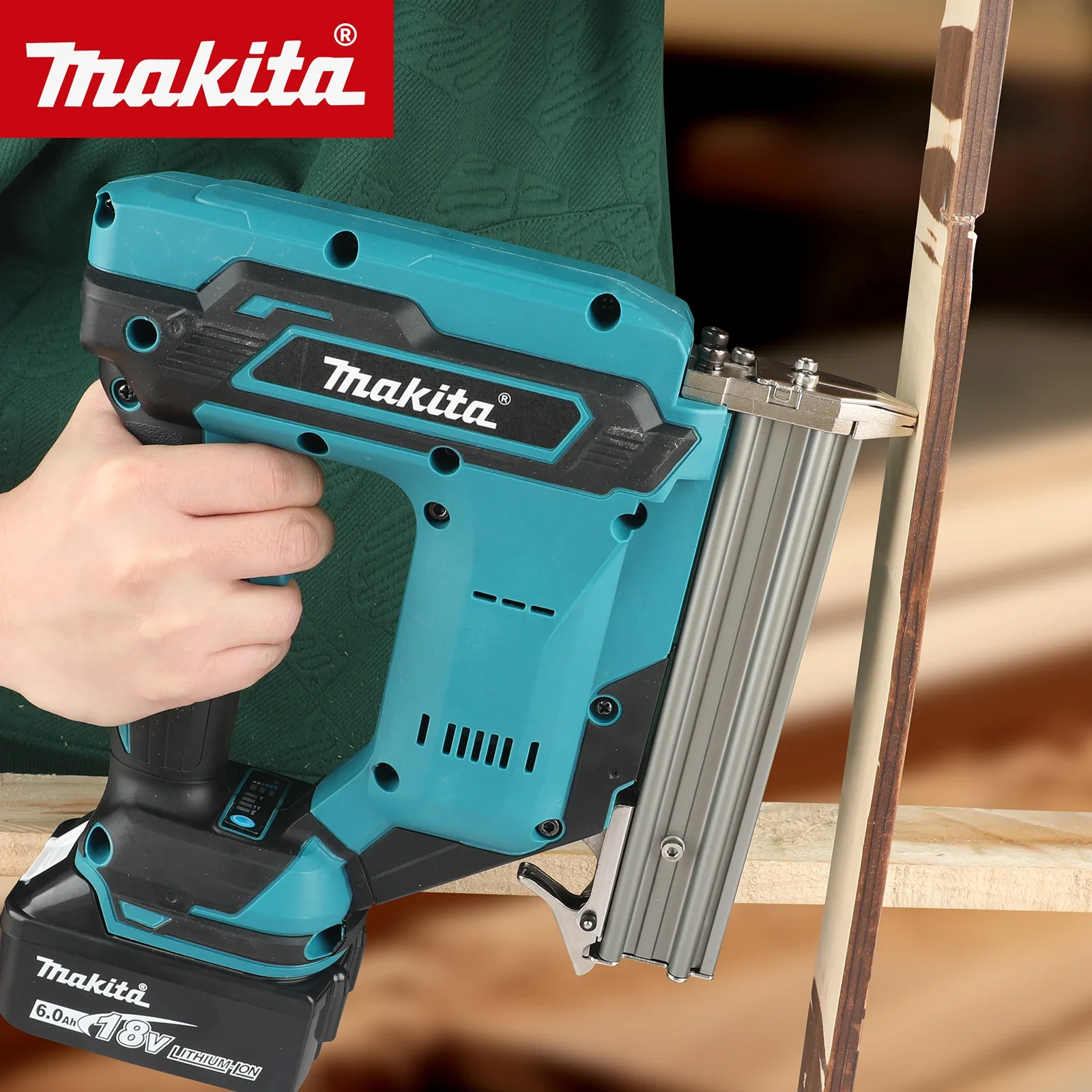 Makita F30 Cordless Electric N - Woodworking Nail Gun recension och pris