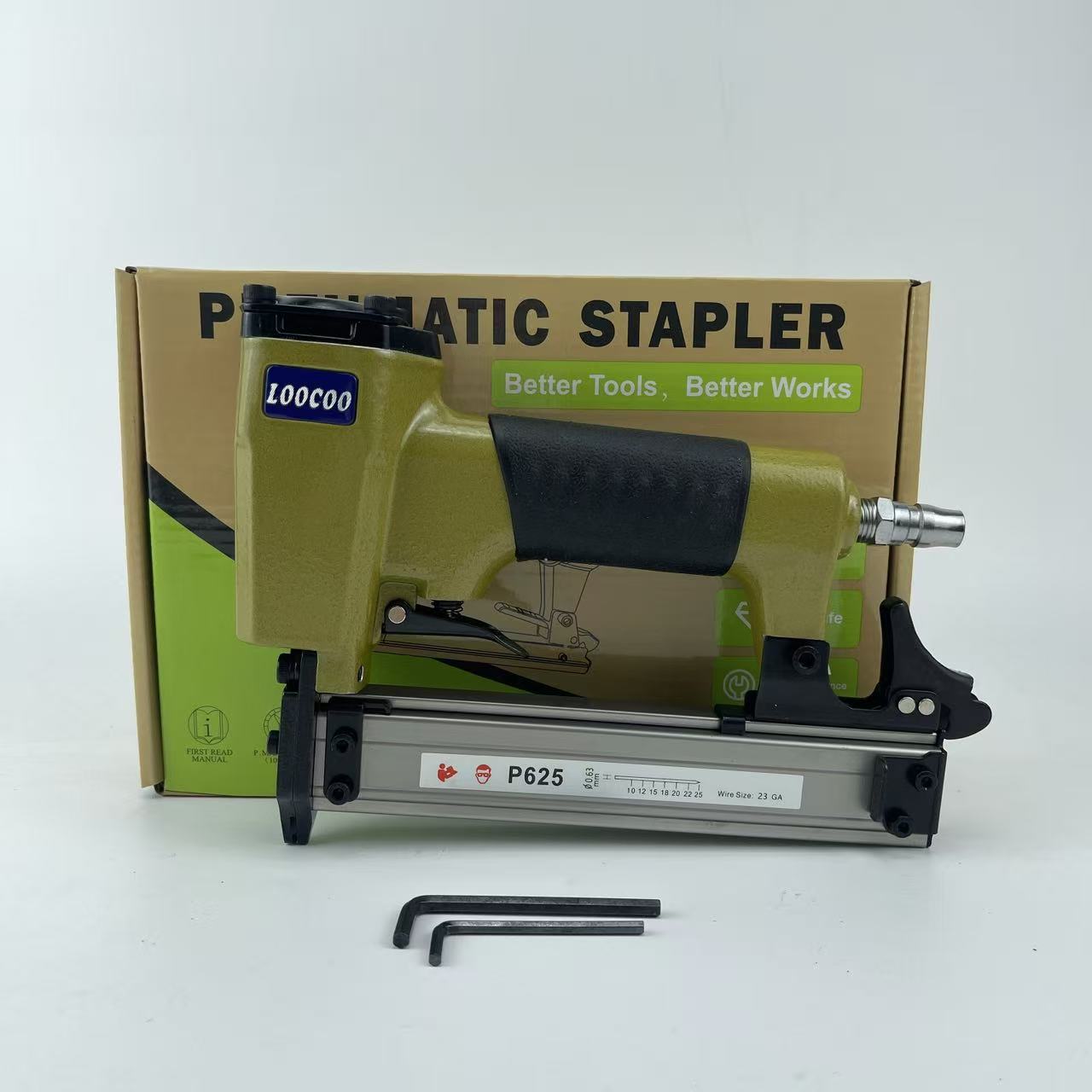 P625 23Ga Pneumatic Air Pin Na - Woodworking Nail Gun recension och pris