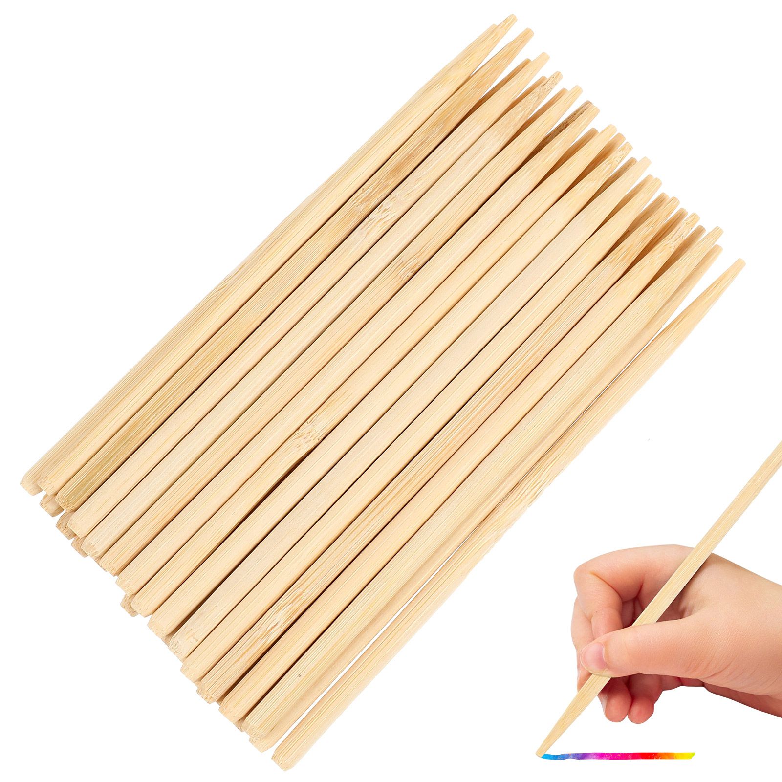 30pcs Scratch Bamboo Pens Wax  - Woodworking For Beginners recension och pris