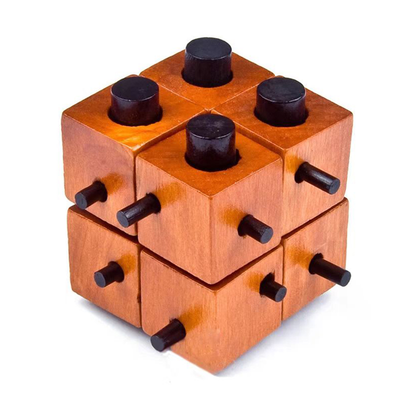 Wooden Brain Teaser Puzzles Un - Woodworking Hobby recension och pris