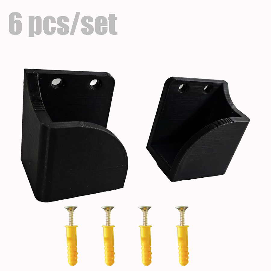 6-Piece Set (2 Brackets + 4 Sc - Woodworking Workshop Design recension och pris