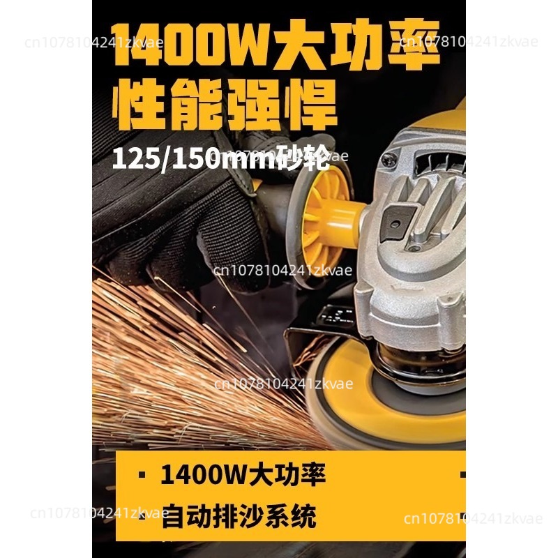 Electric Angle Grinder 125mm/1 - Woodworking Power Tools recension och pris