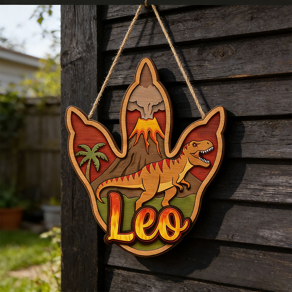 Personalized 3D T-Rex Dinosaur - Woodworking For Beginners recension och pris