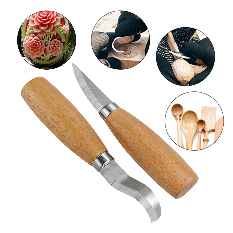Stainless Iron Carving Knife B - Woodworking Studio recension och pris