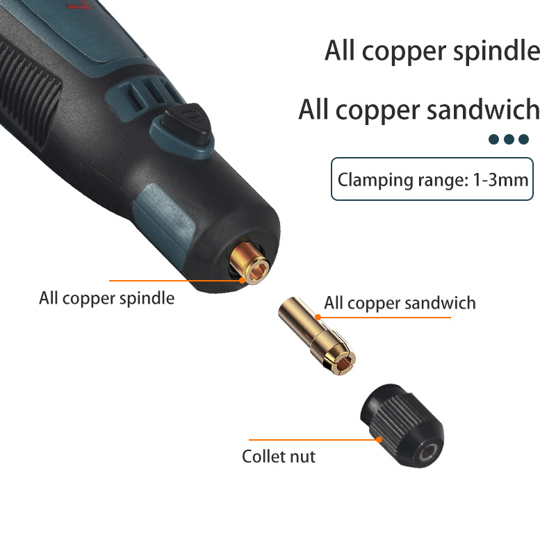 USB Cordless Electric Grinder  - Woodworking Power Tools recension och pris