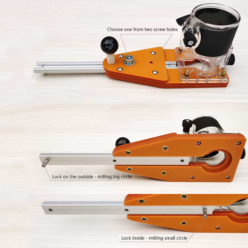 Router Base, Electric Hand Tri - Woodworking Edge Trimmer recension och pris