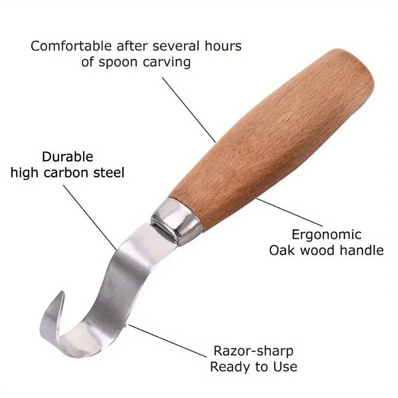Wood Carving Knife Chisel Hook - Woodworking Studio recension och pris