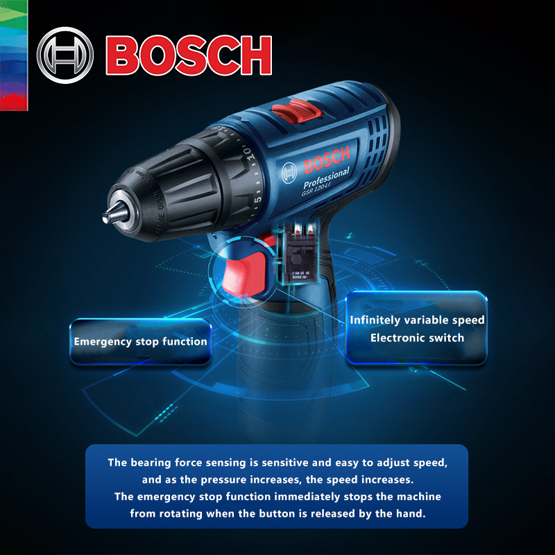 Bosch GSR 120-LI 12V Lithium E - Woodworking Power Tools recension och pris