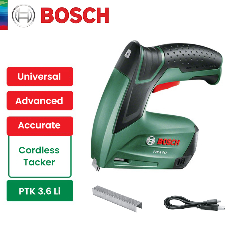 Bosch PTK 3.6 Li Cordless Nail - Woodworking Nail Gun recension och pris