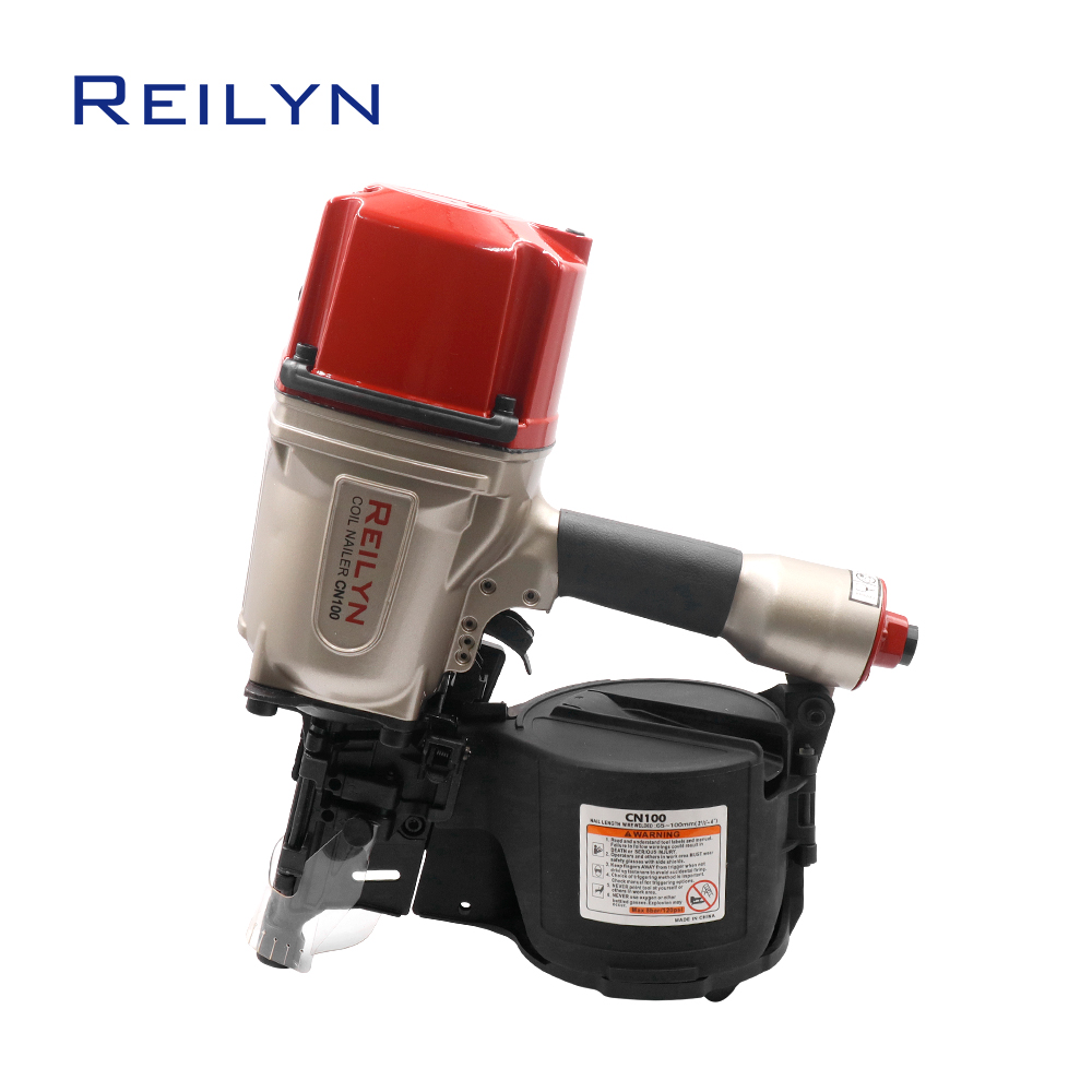 Reilyn CN100 Pneumatic Coil Na - Woodworking Nail Gun recension och pris