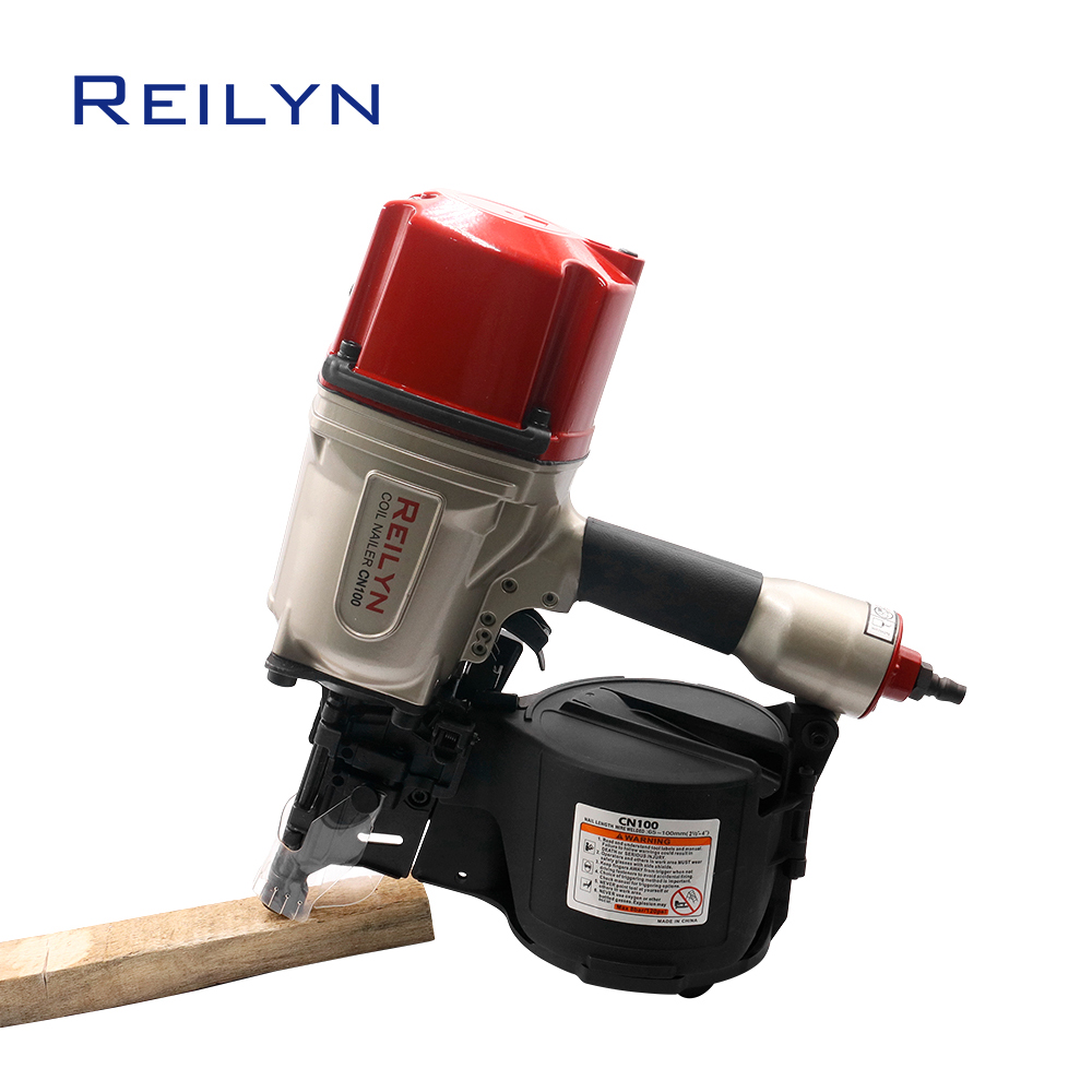 Reilyn CN100 Pneumatic Coil Na - Woodworking Nail Gun recension och pris