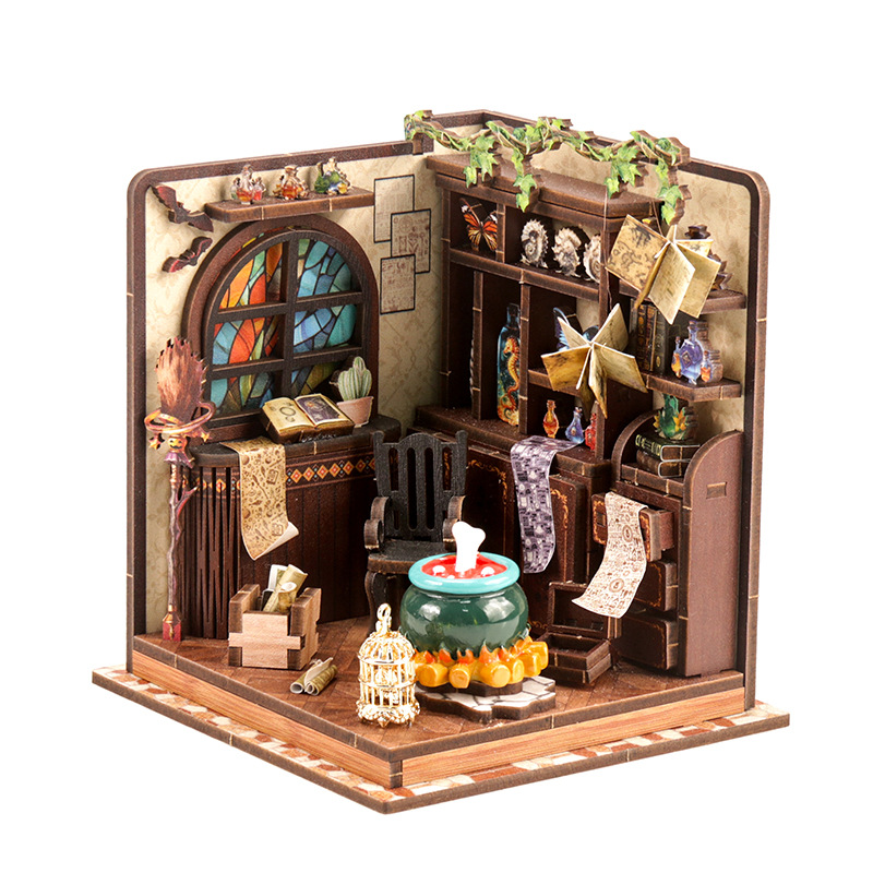 DIY Wooden Miniature Model Kit - Woodworking Hobby recension och pris