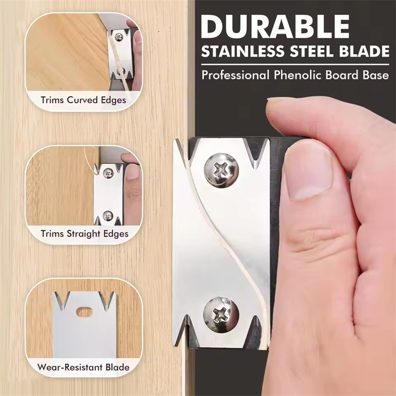1pc Metal Edge Banding Trimmer - Woodworking Edge Trimmer recension och pris