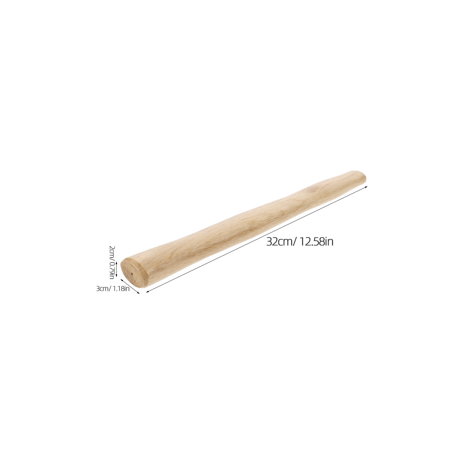 2Pcs Solid Ash Wood Hammer Han - Woodworking Workshop Design recension och pris
