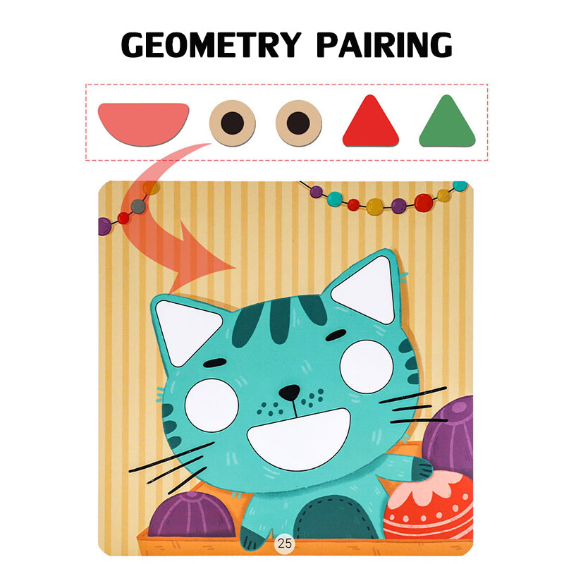 Materials Geometric Shape Matc - Woodworking Hobby recension och pris