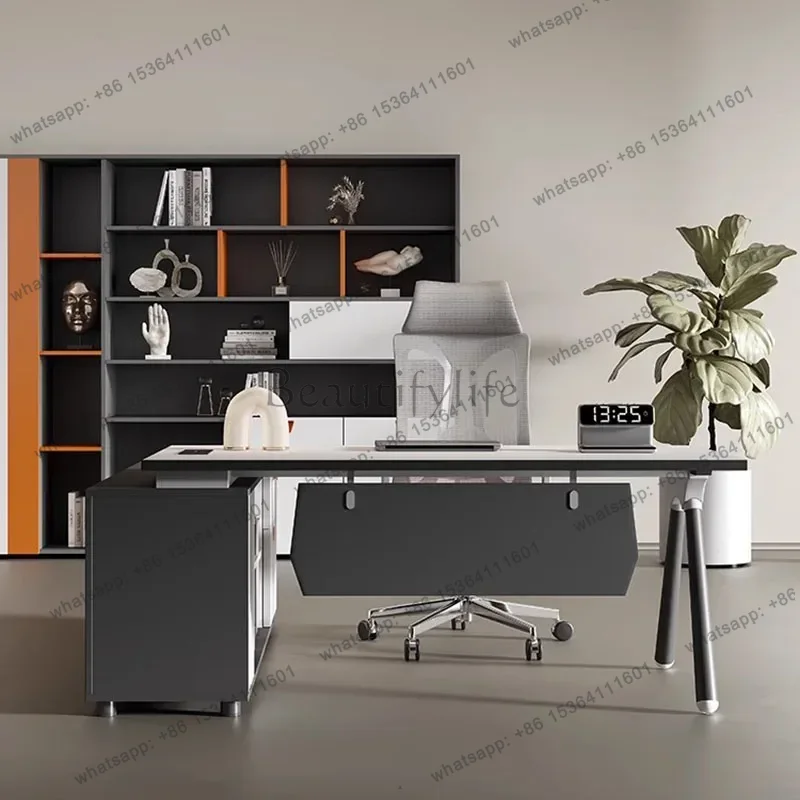 LJY Postmodern Office Desk Wor - Woodworking Workshop Design recension och pris