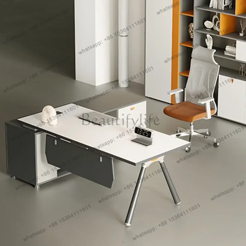 LJY Postmodern Office Desk Wor - Woodworking Workshop Design recension och pris